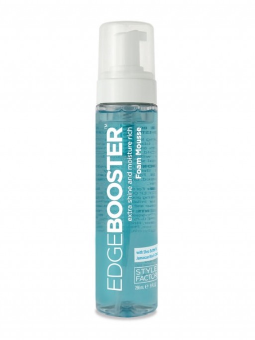 STYLE FACTOR EDGE BOOSTER FOAM MOUSSE WITH EXTRA SHINE AND MOISTURE