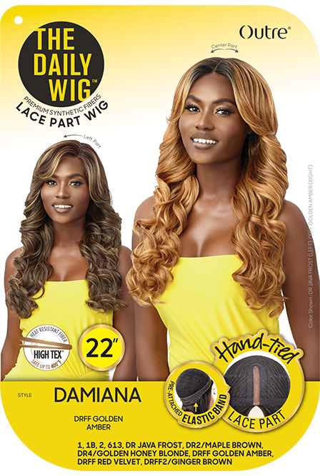 OUTRE THE DAILY WIG LACE PART WIG DAMIANA