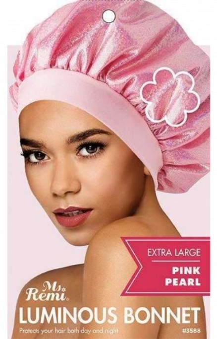 MS REMI LUMINIOUS BONNET EXTRA LARGE PINK PEARL #3588