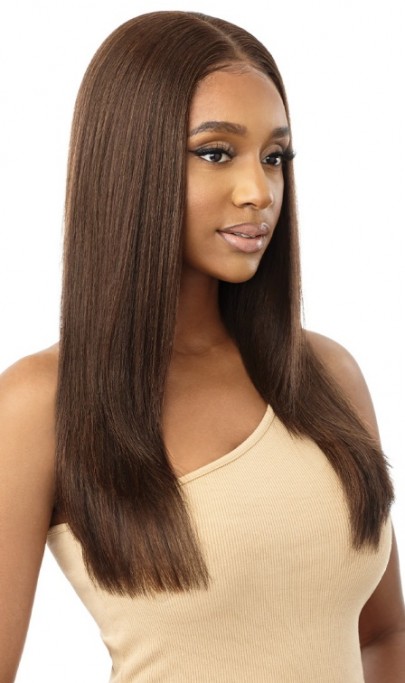 OUTRE 100% HUMAN HAIR BLEND 360 FRONTAL LACE 13X6 HD LACE FRONT WIG MARISA