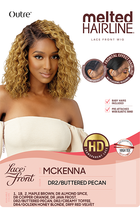 OUTRE MELTED HAIRLINE COLLECTION HD SWISS LACE FRONT WIG MCKENNA