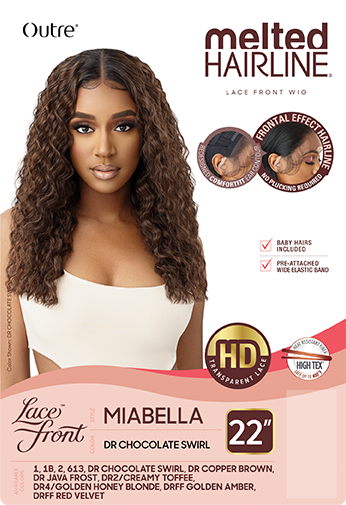 OUTRE MELTED HAIRLINE COLLECTION HD LACE FRONT WIG MIABELLA