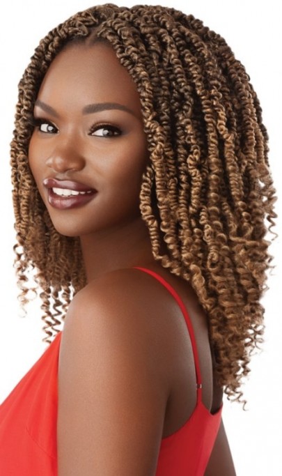 OUTRE X-PRESSION TWISTED UP CROCHET BRAID WAVY BOMB TWIST CURLY TIP 12
