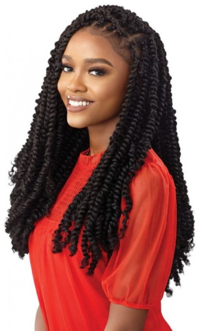 OUTRE X-PRESSION TWISTED UP CROCHET BRAID WATERWAVE FRO TWIST 22